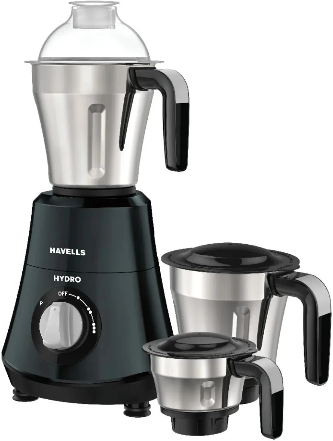 HAVELLS Hydro 750 W Mixer Grinder (Hydro 750 W Mixer Grinder | 3 Jars