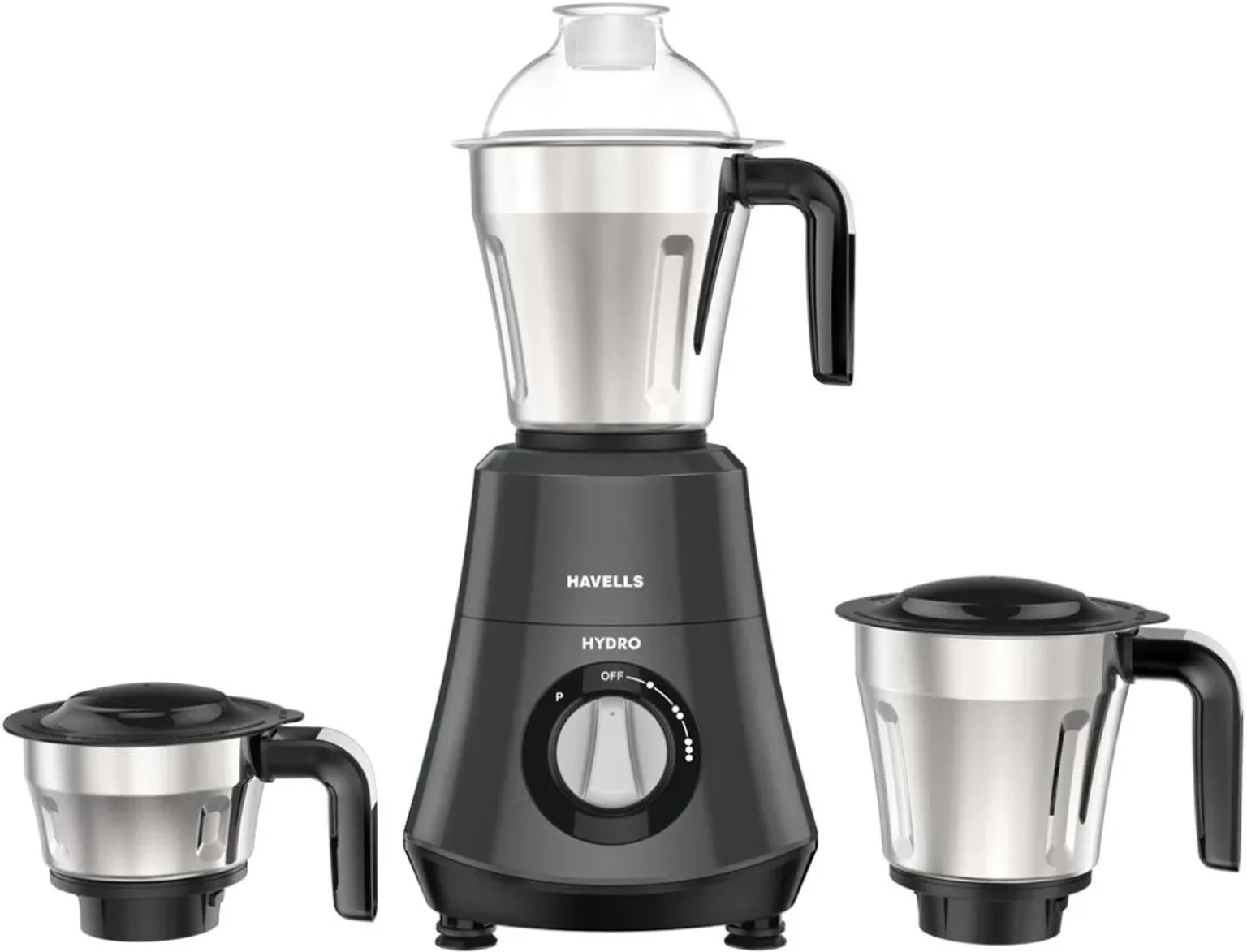 HAVELLS Hydro 750 W Mixer Grinder (Hydro 750 W Mixer Grinder | 3 Jars