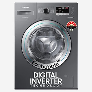 Samsung 7 kg 5 star, Hygiene Steam Digital Inverter Fully Automatic Front Load with In-built Heater Grey
